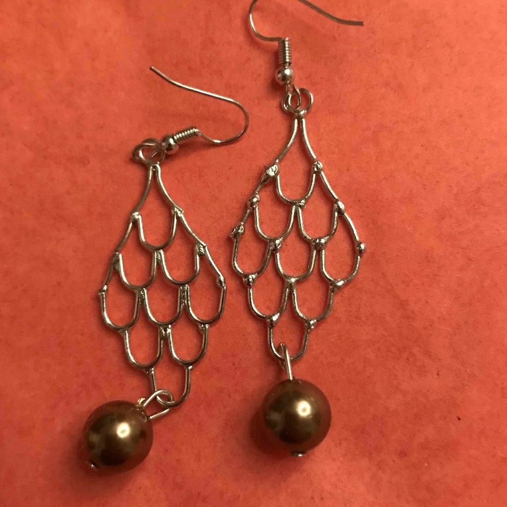 Silver mermaid scale